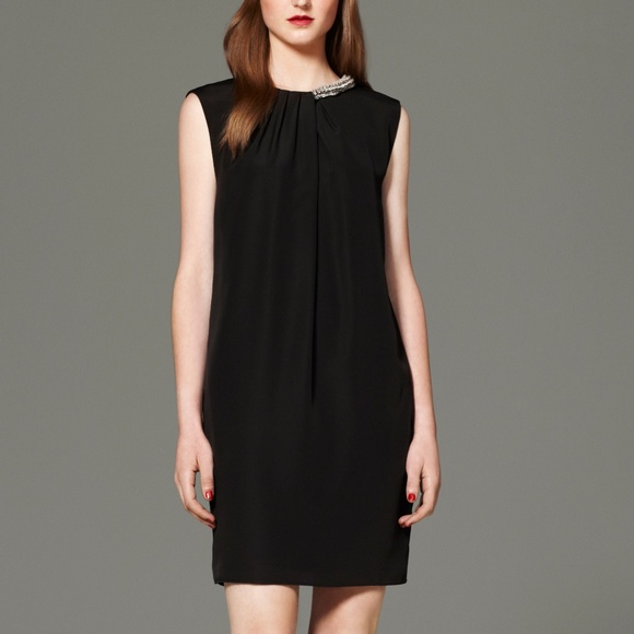 3.1 Phillip Lim Target Black Sheath Beaded Dress S - Picture 1 of 5
